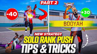 Solo Rank Push Tips amp Tricks With New Strategy ✅🤯  Br Rank Push Tips 🔥  Utkarsh FF [upl. by Shakespeare366]