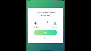 Weird scatter bug in Pokémon go [upl. by Attenoj]