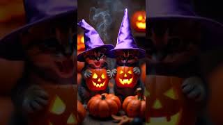 Halloween Cat Wizards Enchanting Spells English stories EnglishFairyTales MiniToonz1 [upl. by Chemush424]