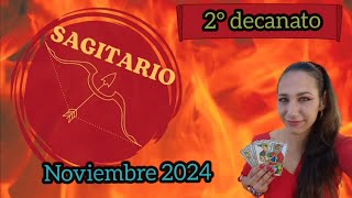 SAGITARIO♐️NOVIEMBRE 2024☄️2°DECANATO2 al 11 diciembresagitarioHoroscopomensualdecanatos [upl. by Rozina]