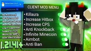 NEW OP Hack Client for MCPE 12144  MCPE 12144  Toolbox Premium  32 Bit Support  Traile [upl. by Bendite455]