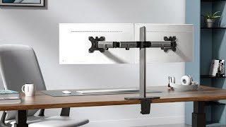 The Best Dual Monitor Stand For 2021 Clamp On Desk Mount [upl. by Yessac]