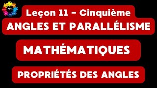 20  PROPRIÉTÉS DES ANGLES [upl. by Adnilreh]