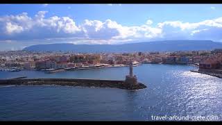 Chania Lighthouse  Crete Greece [upl. by Eirual]