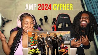 AMP FRESHMAN CYPHER 2024  REACTION [upl. by Lrat]