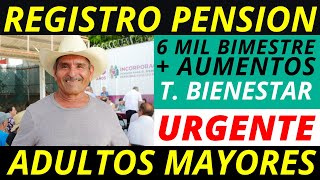 Registro a la Pensión Bienestar para Adultos Mayores JulioAgosto 🙌💰 [upl. by Delaine]