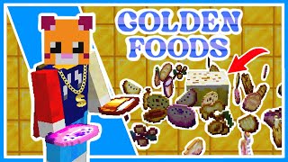 You Can Make ANY Food Golden In This Minecraft Mod [upl. by Adoree]