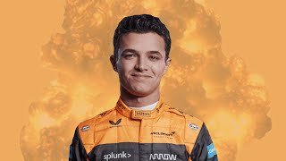 Lando Norris worst crash ever [upl. by Riccardo]