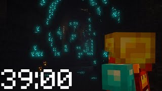 Diamond Mining  Minecraft Hardcore Minute 39 [upl. by Socher]