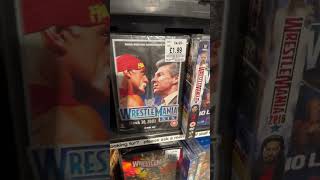 WWE DVD HMV Sale even cheaper low as 099p wwe wrestlemania [upl. by Vlada238]