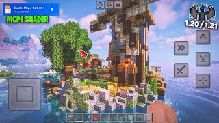 High Shaders MCPE v12081  121  Shaders Minecraft PE 12080 Mcpe Render Dragon [upl. by Guy]