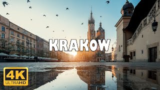 Krakow Poland 🇵🇱  4K Drone Footage [upl. by Solram517]