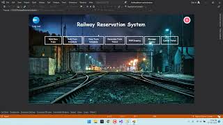 Railway Reservation System in VBNET  CRYSTAL REPORTS Source code SQL  Access BCA BSC Projects [upl. by Seda]