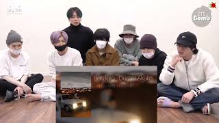 BTS reaction to BEN FERO demet akalın slowed [upl. by Gavini376]