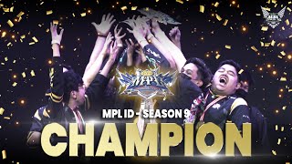 THE DOMINATION OF RRQ HOSHI  CHAMPION OF MPL INDONESIA SEASON 9 [upl. by Carlick102]