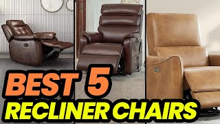 Best Recliner Chairs for 2024 Top Picks for Every Budget [upl. by Aekahs]