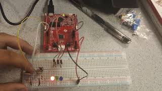 3bit Counter using MSP430 [upl. by Kosiur]