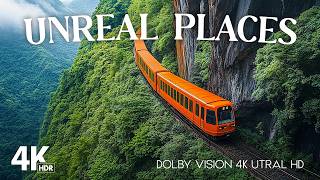 WONDERS OF PLANET  Top 50 Most Breathtaking Destinations on Earth 4K Video [upl. by Atinuhs]