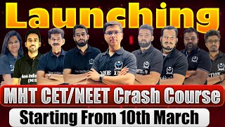 Launching MHT CETNEET Crash Course  New Indian Era App mhtcet2024 neet2024 [upl. by Aved613]