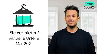 ⚖️ BGH​Urteil zum Mietrecht​ 🗞️ Vermieter News Mai 2022 [upl. by Aleik]