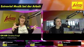 Leslie Clio live im ANTENNE VORARLBERG  Studio [upl. by Nolham646]