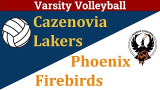 2024 Sectionals  Varsity Volleyball  Cazenovia vs Phoenix [upl. by Hamimej200]