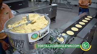 Tortilladora ML60 Tolva│Manufacturas Lenin [upl. by Catherin759]