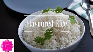 How To Make Flavoured Rice  Easy and Quick Plain Rice by Foodey Tube [upl. by Nomzaj]