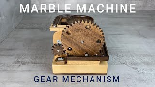 Marble machine with gear mechanism  SINGLE GEAR [upl. by Voss]