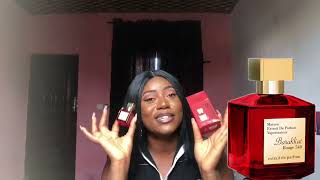 Barakkat Rouge 540 Extrait Review  Fragrance world  Middle Eastern Perfume discovermyafrica [upl. by Quirk]