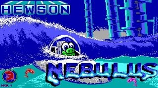 Nebulus gameplay PC Game 1987 [upl. by Aramat]