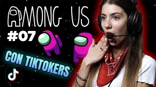 PELEAS y DRAMAS en AMONG US con TIKTOKERS 07 [upl. by Kavanaugh451]