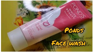 Ponds face wash honest review white beauty face wash review [upl. by Nylia]