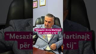 Mesazhi i Ervis Martinajt për ushtarin e tij Shko te zyra dhe… [upl. by Sivam301]