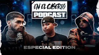 ANUEL AA POR PRIMERA VEZ EN EL CASERÍO PODCAST JUNTO AL DOMINIO EN UNA EDICIÓN ESPECIAL [upl. by Izabel]