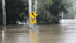 Record flooding Condobolin floods predicted to peak at 78 metres [upl. by Hammer172]