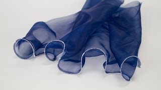 How to Sew a Curly Hem With Fishing Line [upl. by Risteau]