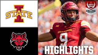 Arkansas State Red Wolves vs Iowa State Cyclones  Full Game Highlights  ESPN College Football [upl. by Busiek]