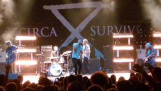 Circa Survive  Lustration New Song The Blood Tour 2017 ATL [upl. by Line]