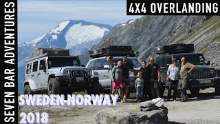 4x4 Overlanding Expedition SwedenNorway 2018 [upl. by Kendall125]