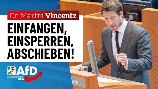 Einfangen einsperren abschieben – Dr Martin Vincentz AfD [upl. by Arracahs158]