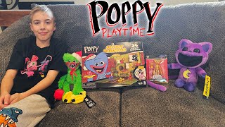 Unboxing New Official Poppy Playtime Plush amp Toys Catnap Grumpy Huggy Advent Calendar [upl. by Ainit]