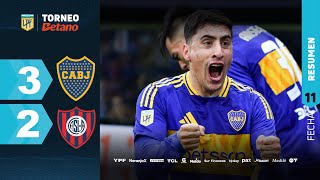 BOCA 3  2 SAN LORENZO I Resumen del partido  TorneoBetano 2024 [upl. by Kumler95]