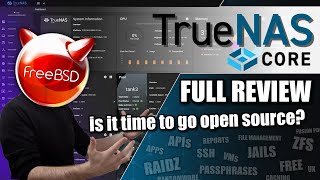 TrueNAS Software Review  Time To Go Open Source [upl. by Tshombe]