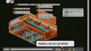 Habbo Hotel  Giraffas no Scrap MTV [upl. by Elfstan599]