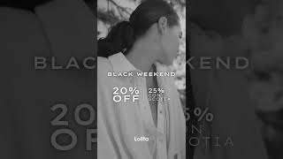 BLACK WEEKEND  27 DE NOVIEMBRE AL 1° DE DICIEMBRE [upl. by Yllor]