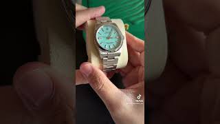 Overview Rolex Oyster Perpetual 36mm “TurquoiseTiffany”WatchMNL WatchManila Rolex [upl. by Oiuqise895]