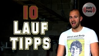 10 Tipps fürs Laufen  Joggen für Anfänger  Technik Verletzungen Motivation [upl. by Douglas]