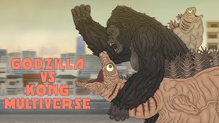 Godzilla vs Kong  Multiverse Part 2  Shin Godzilla vs King Kong Peter Jacksons [upl. by Tnayrb]