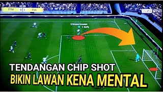 Trik PES ps3 LAWAN BISA KENA MENTAL DENGAN TENDANGAN CHIP SHOT [upl. by Lopes456]